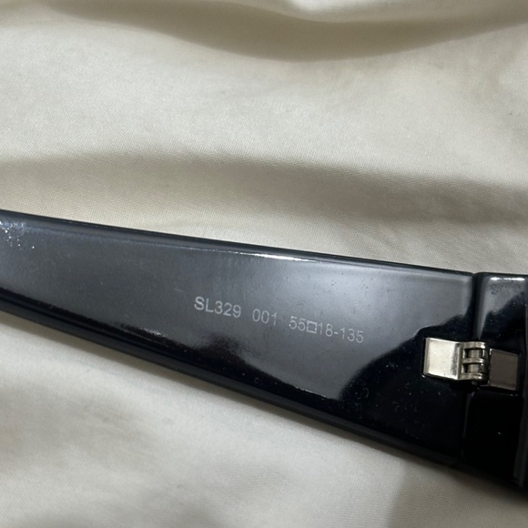 Saint Laurent Glossy Black Sunglasses - Picture 5 of 5